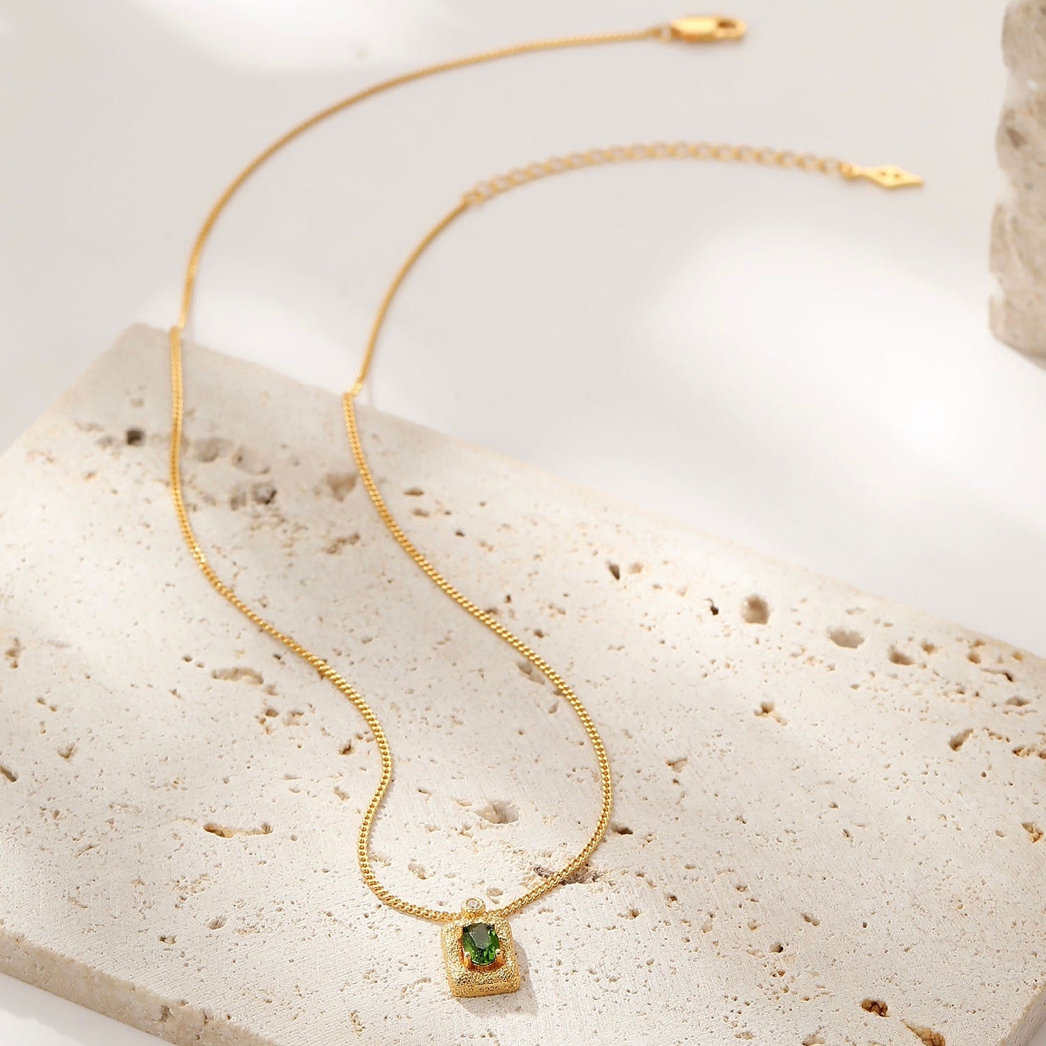 Greenlight Heirloom Necklace - Pure Gems & Stones Store: Awakened Days