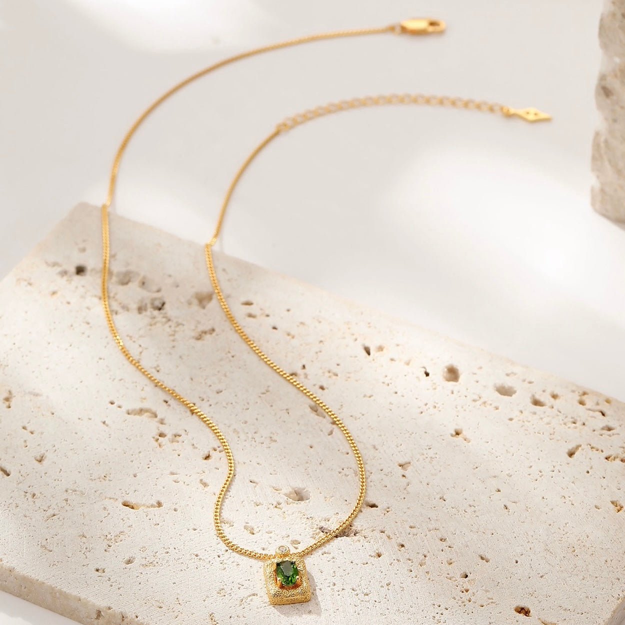 Greenlight Heirloom Necklace - Pure Gems & Stones Store: Awakened Days