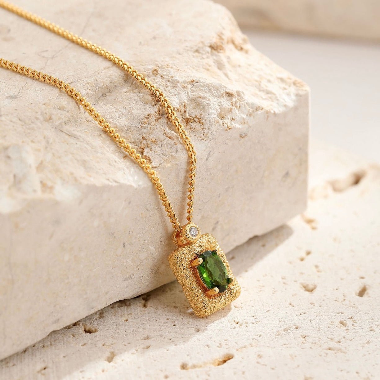 Greenlight Heirloom Necklace - Pure Gems & Stones Store: Awakened Days