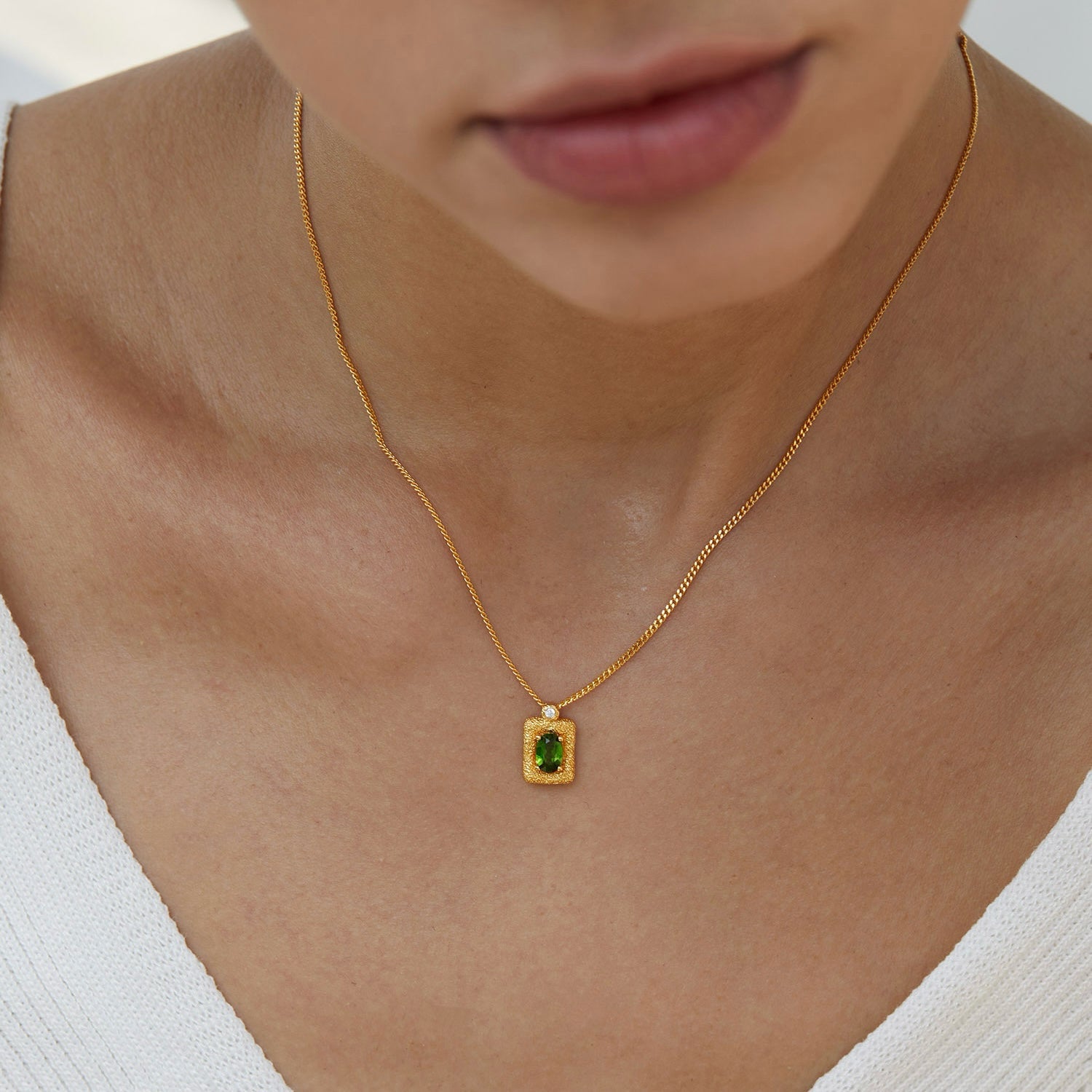 Greenlight Heirloom Necklace - Pure Gems & Stones Store: Awakened Days