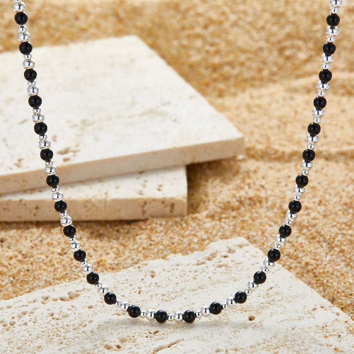 Guardian Onyx Necklace - Pure Gems & Stones Store: Awakened Days