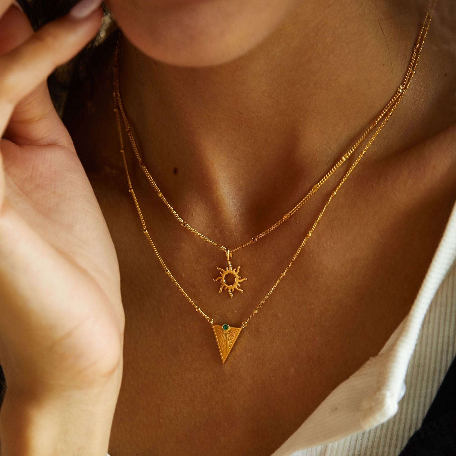 Helia Necklace - Pure Gems & Stones Store: Awakened Days