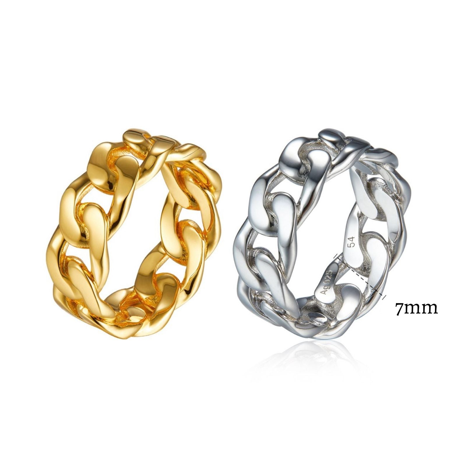 Iconic Chain Ring - Pure Gems & Stones Store: Awakened Days