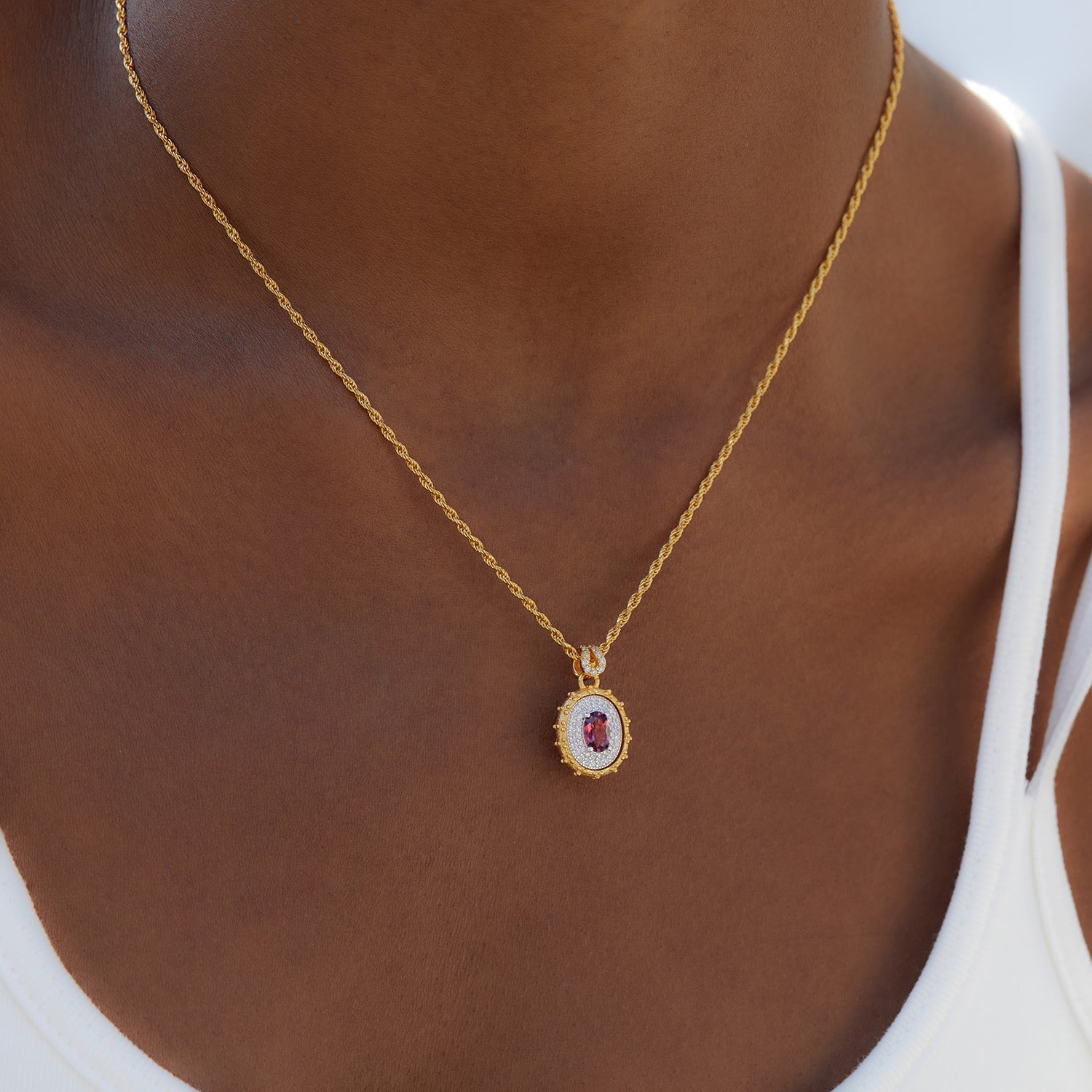 Imperial Romance Necklace - Pure Gems & Stones Store: Awakened Days