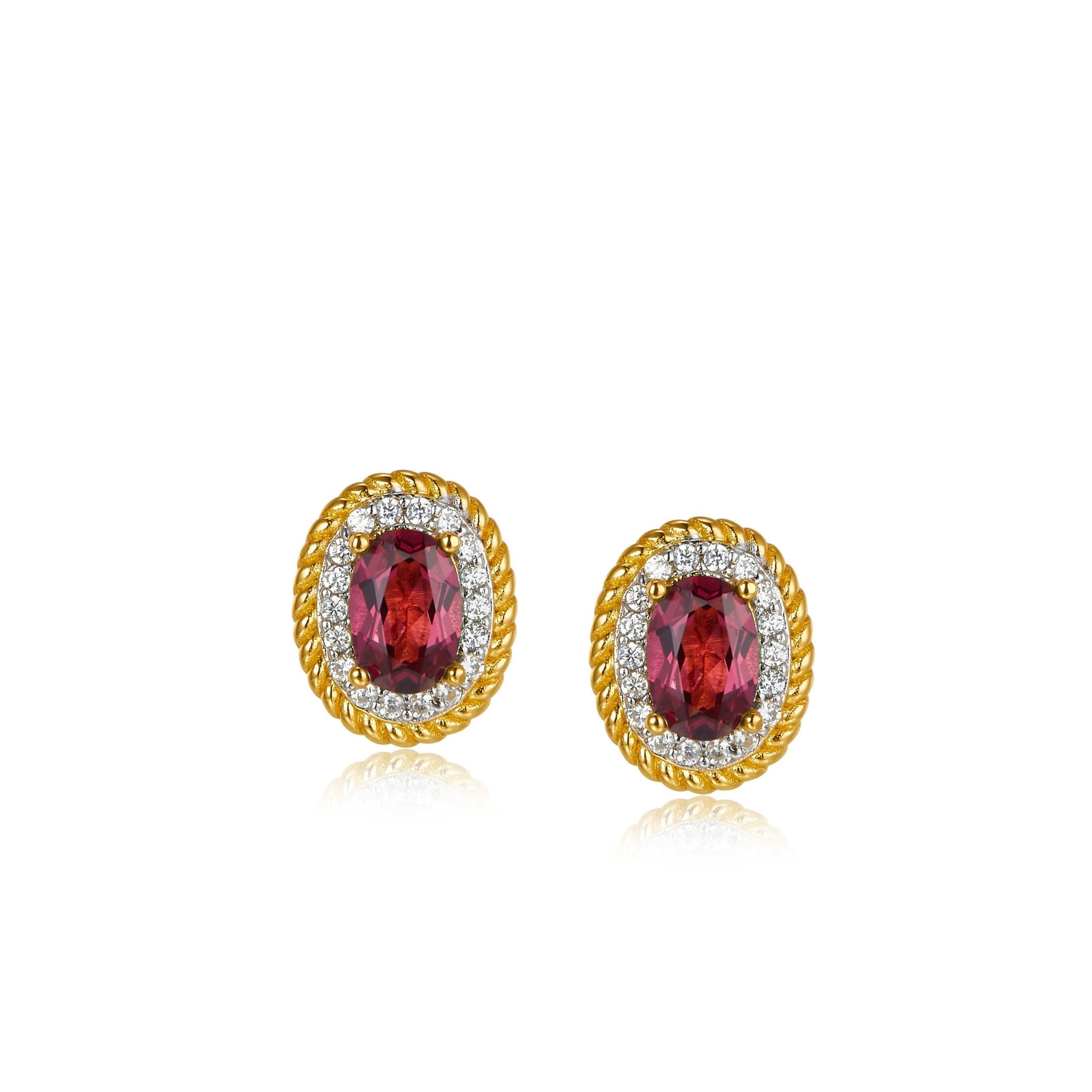 Imperial Romance Studs - Pure Gems & Stones Store: Awakened Days