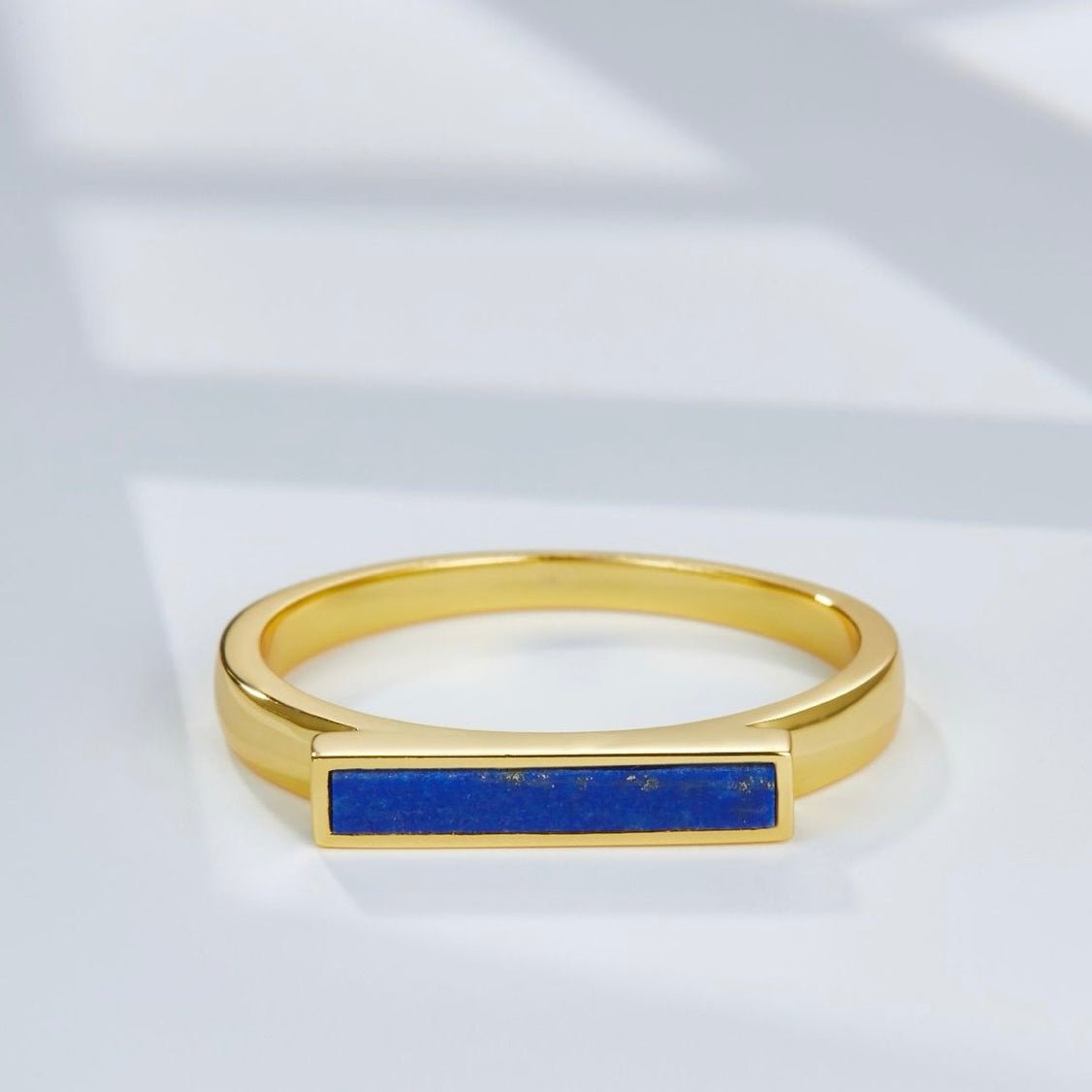 Indigo Bar Ring - Pure Gems & Stones Store: Awakened Days