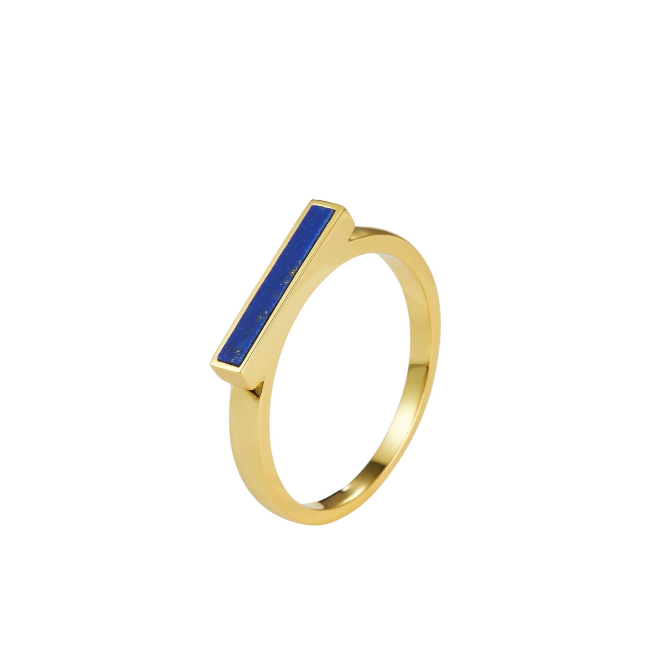Indigo Bar Ring - Pure Gems & Stones Store: Awakened Days