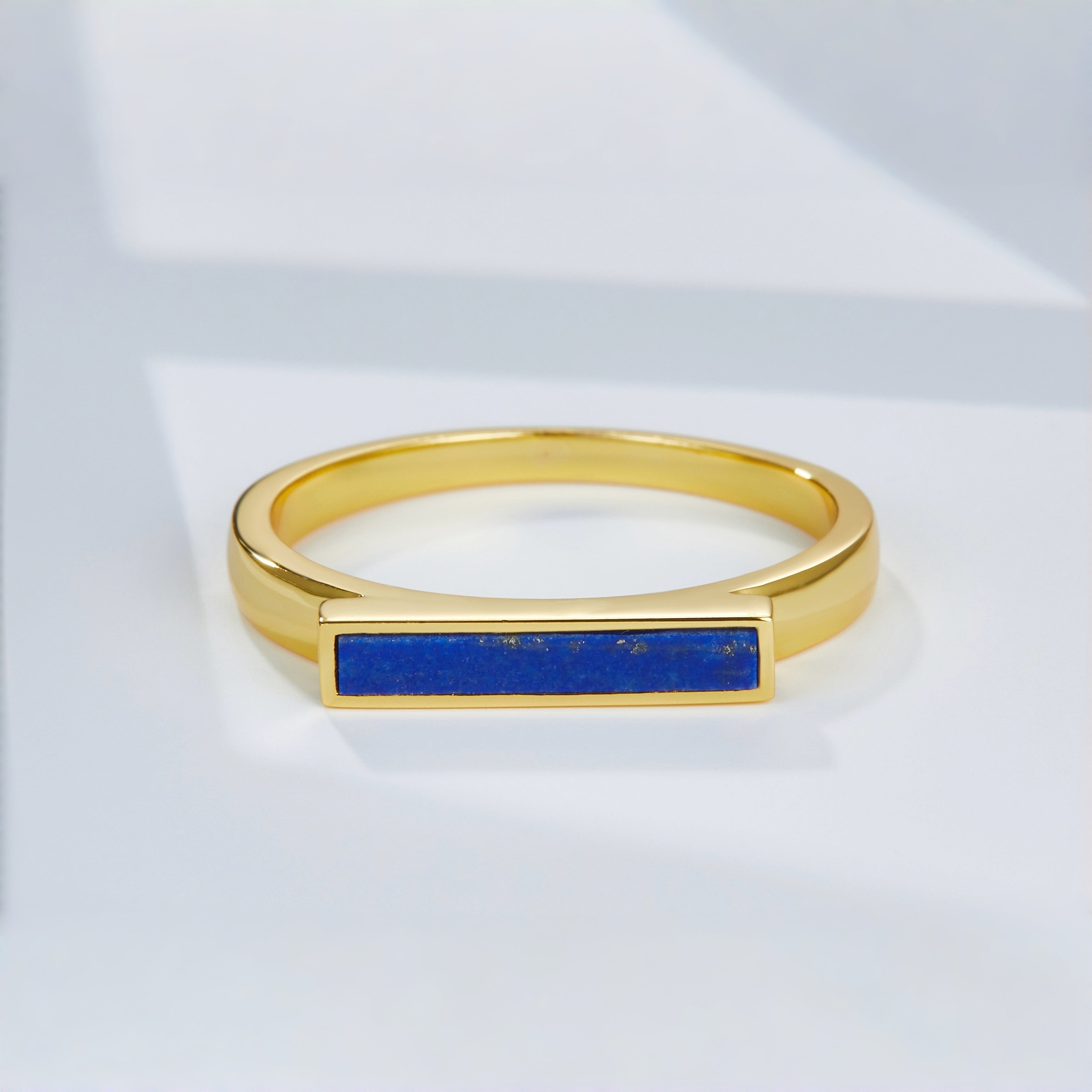 Indigo Bar Ring - Pure Gems & Stones Store: Awakened Days