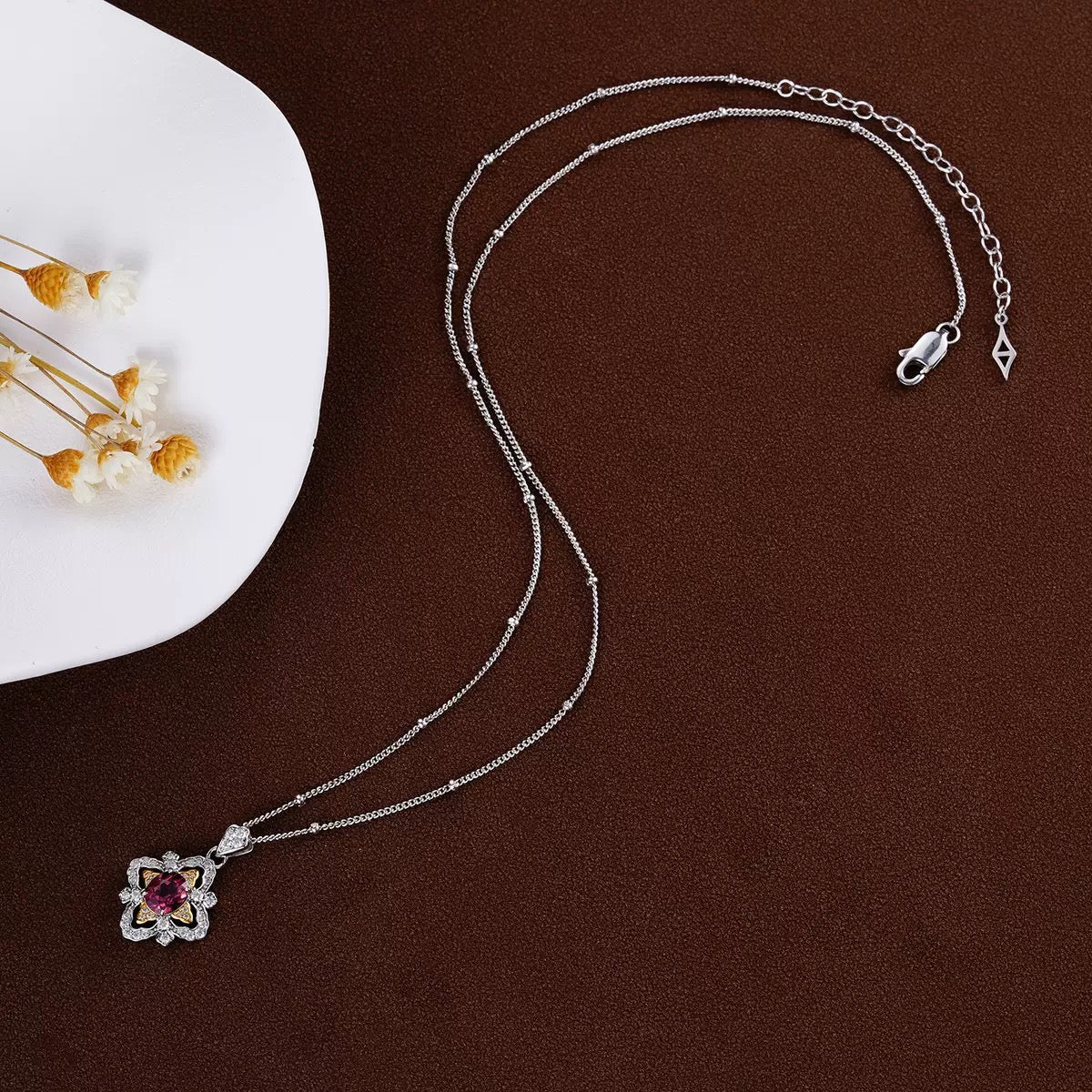 La Rosa di Firenze Necklace - Pure Gems & Stones Store: Awakened Days
