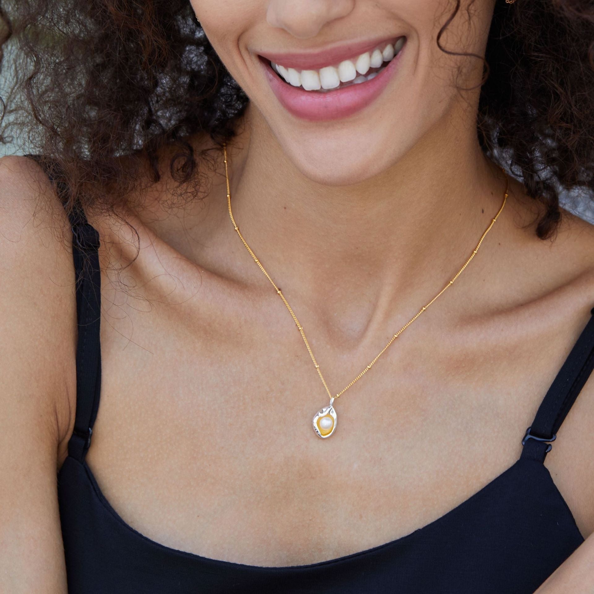 Larmes d’Or Necklace - Pure Gems & Stones Store: Awakened Days