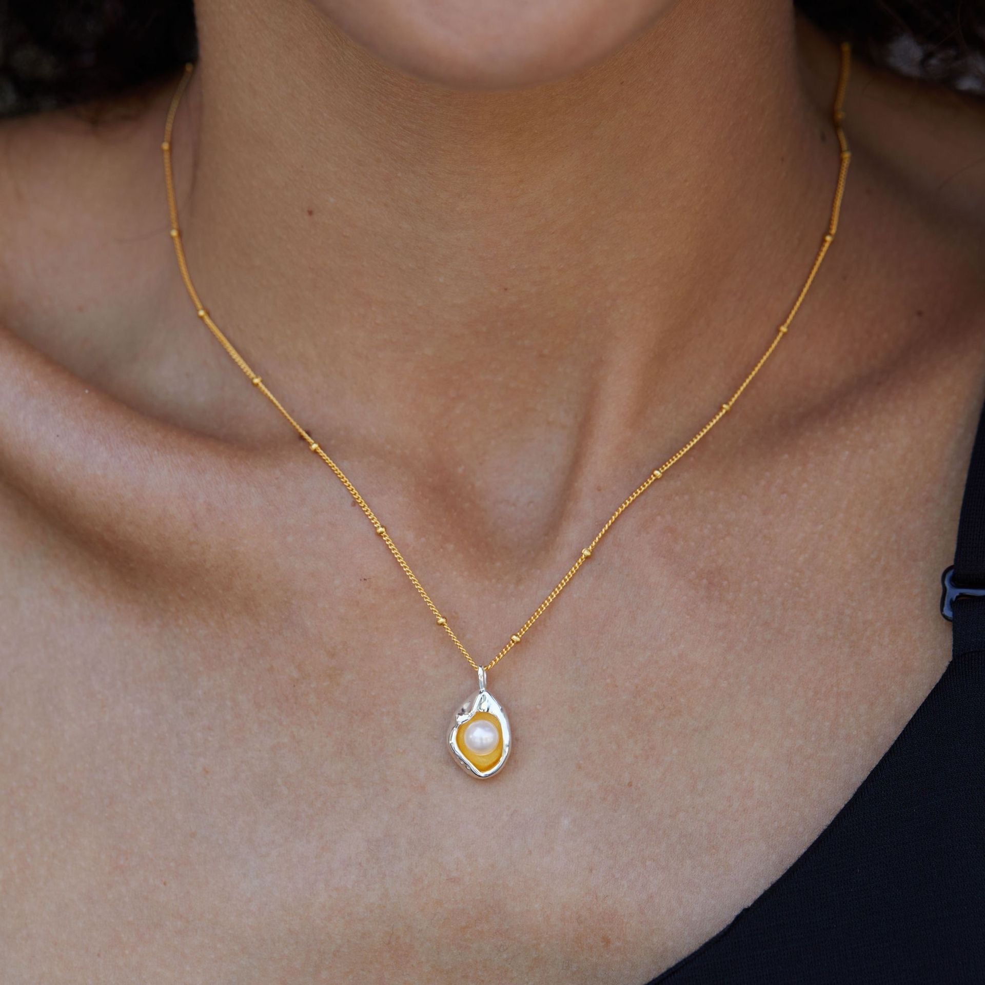 Larmes d’Or Necklace - Pure Gems & Stones Store: Awakened Days