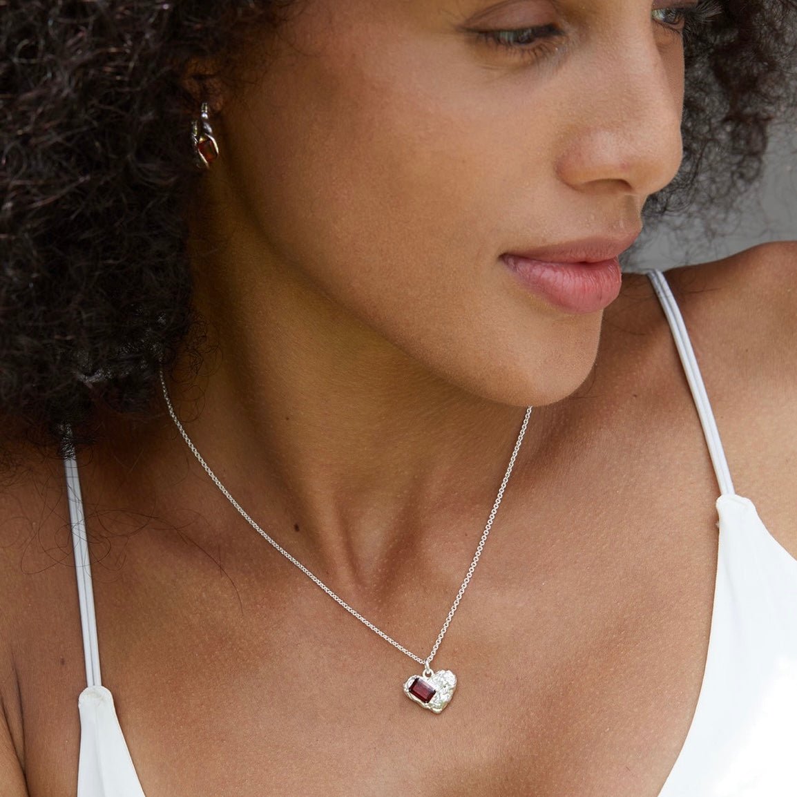 Lava Love Necklace - Pure Gems & Stones Store: Awakened Days