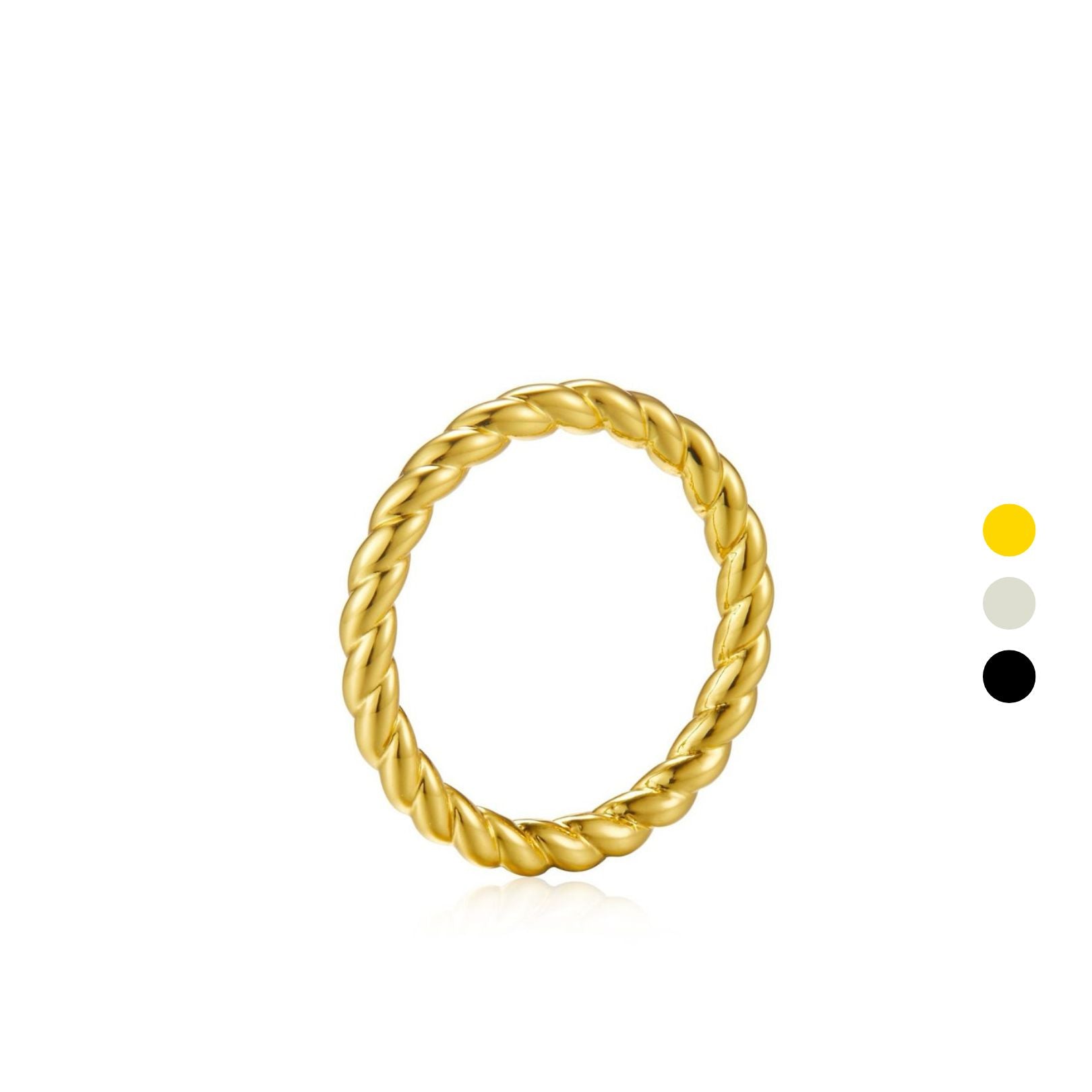 Léa Twist Ring - Pure Gems & Stones Store: Awakened Days