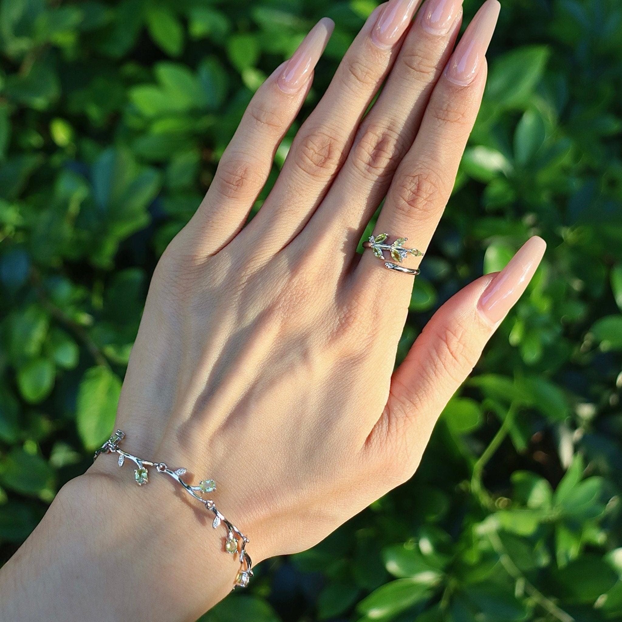 Leafline Ring - Pure Gems & Stones Store: Awakened Days