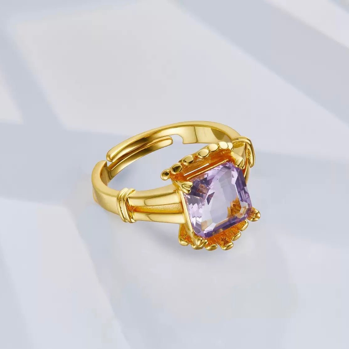 Lilac Crown Ring - Pure Gems & Stones Store: Awakened Days