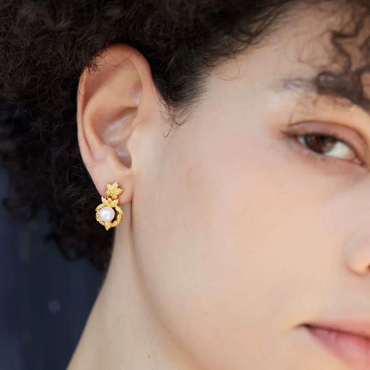 L’Or de l’Automne Earrings - Pure Gems & Stones Store: Awakened Days