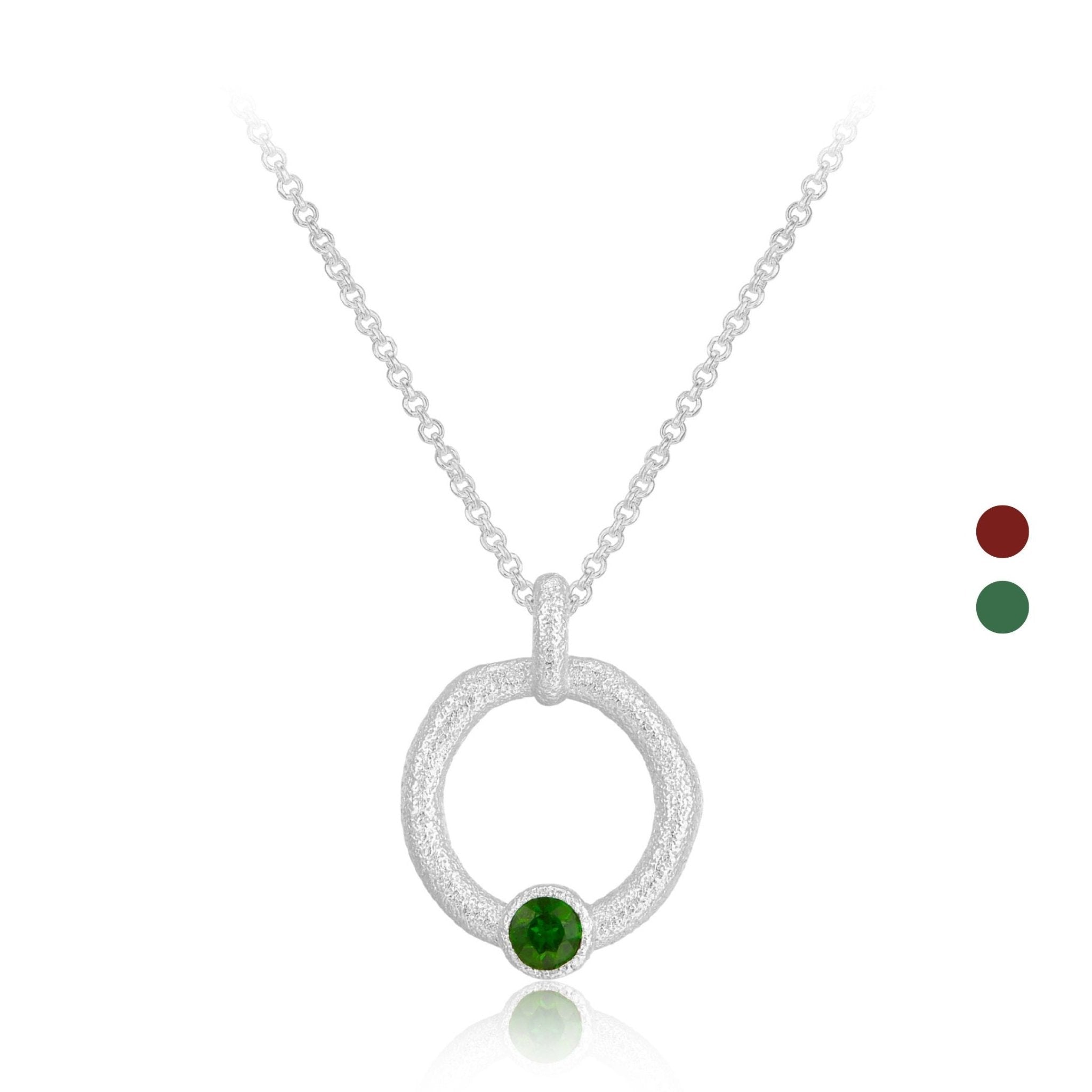 Lumen Circle Necklace - Pure Gems & Stones Store: Awakened Days