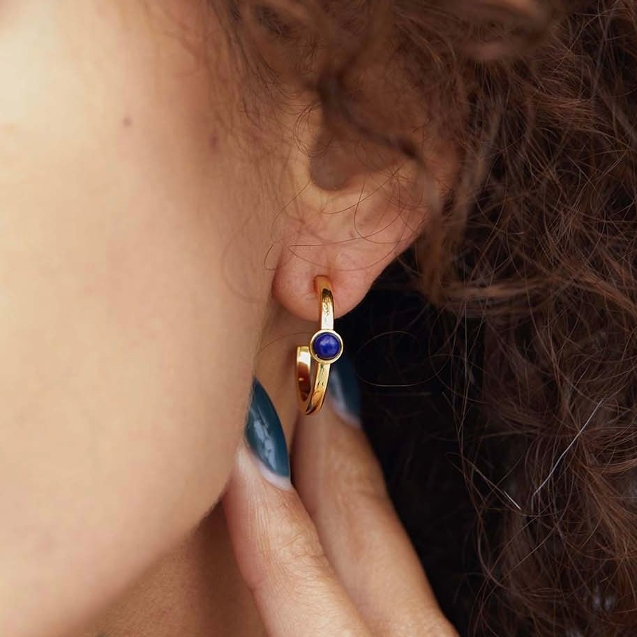 Luna Nova Hoops - Pure Gems & Stones Store: Awakened Days