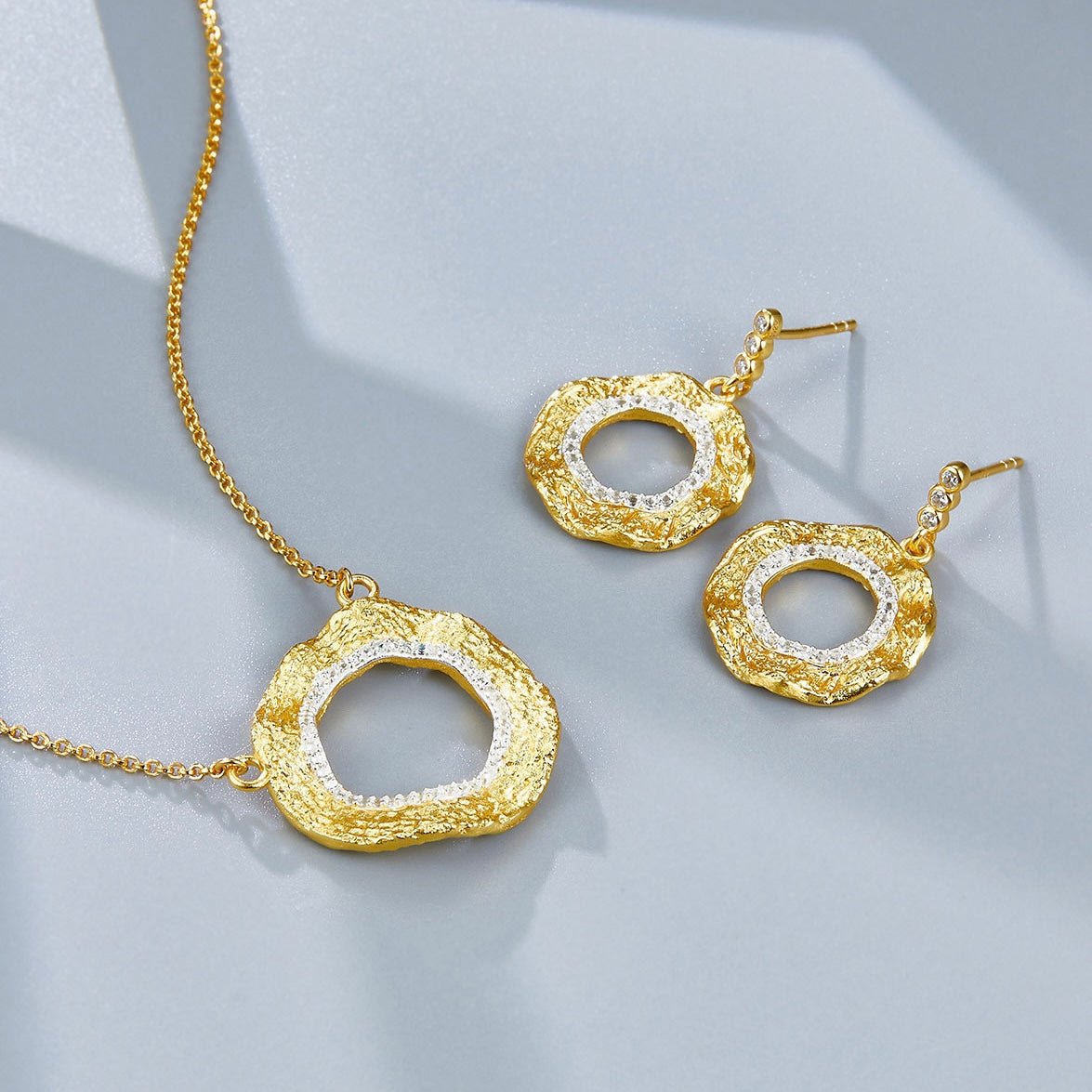 Lune Dorée Earrings - Pure Gems & Stones Store: Awakened Days