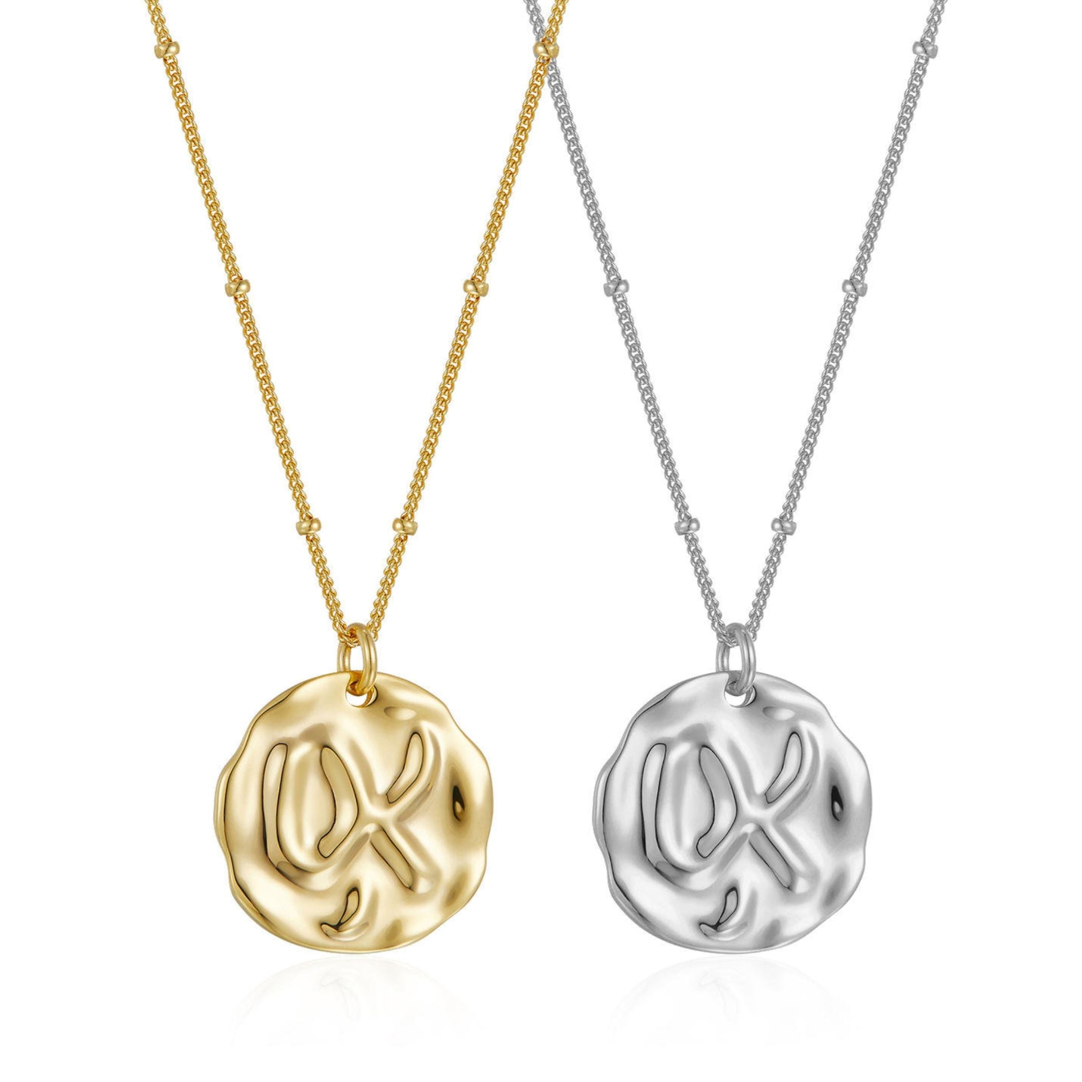 Molten XO Necklace - Pure Gems & Stones Store: Awakened Days