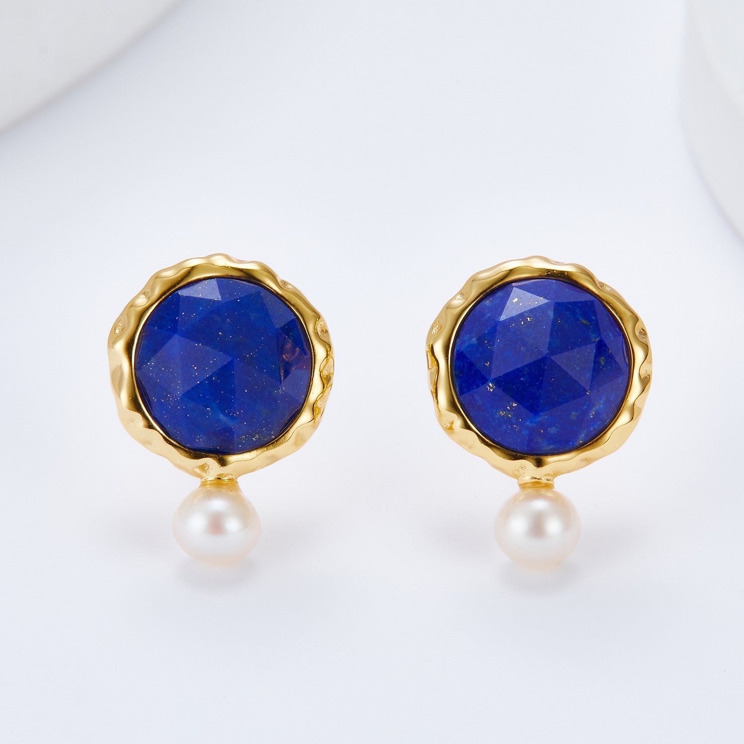 Ocean Pearl Studs - Pure Gems & Stones Store: Awakened Days