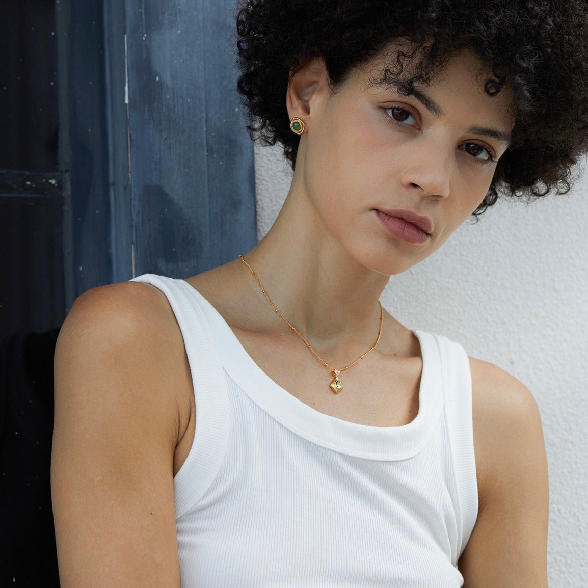 Olive Talisman Necklace - Pure Gems & Stones Store: Awakened Days