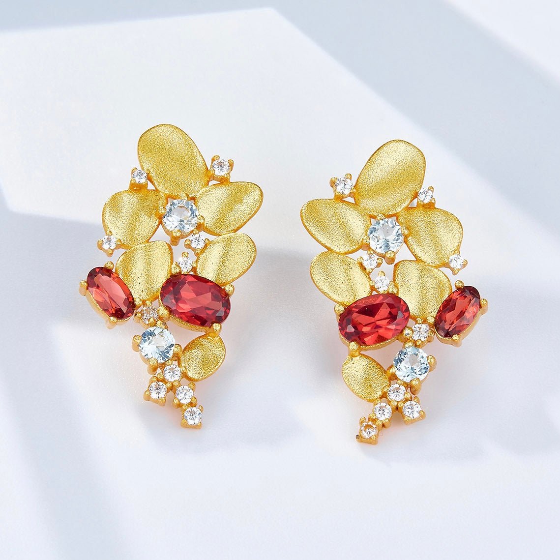 Opéra de Feu Cascade Earrings - Pure Gems & Stones Store: Awakened Days