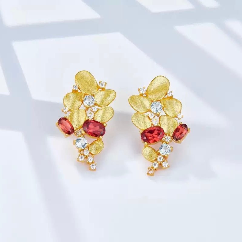 Opéra de Feu Cascade Earrings - Pure Gems & Stones Store: Awakened Days