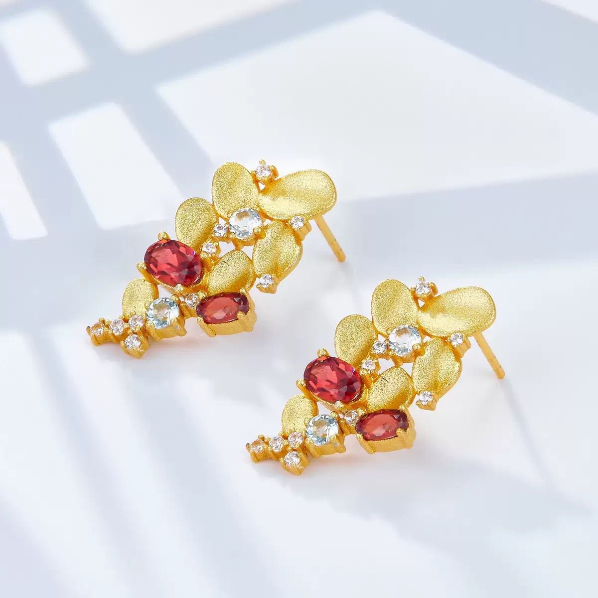 Opéra de Feu Cascade Earrings - Pure Gems & Stones Store: Awakened Days
