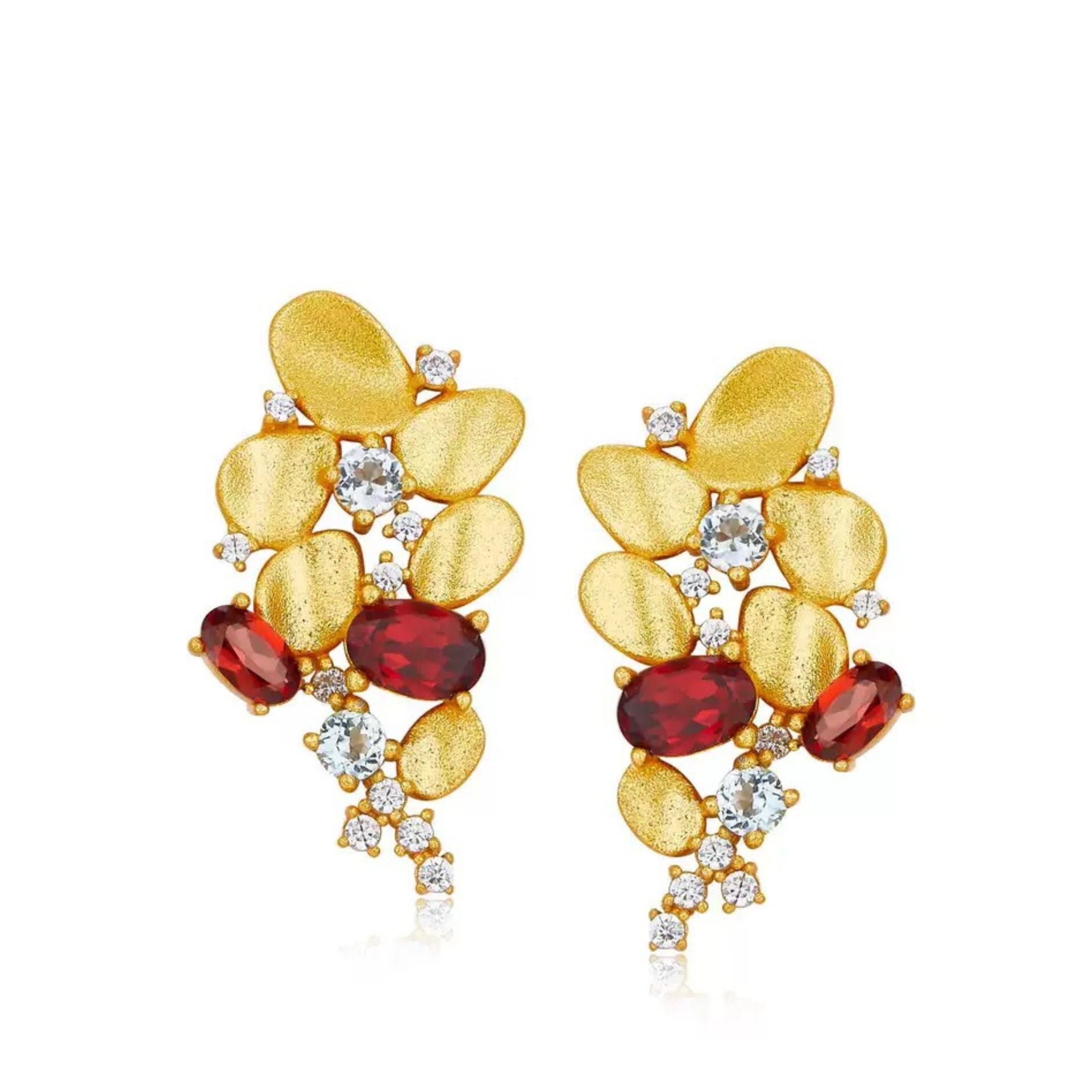 Opéra de Feu Cascade Earrings - Pure Gems & Stones Store: Awakened Days