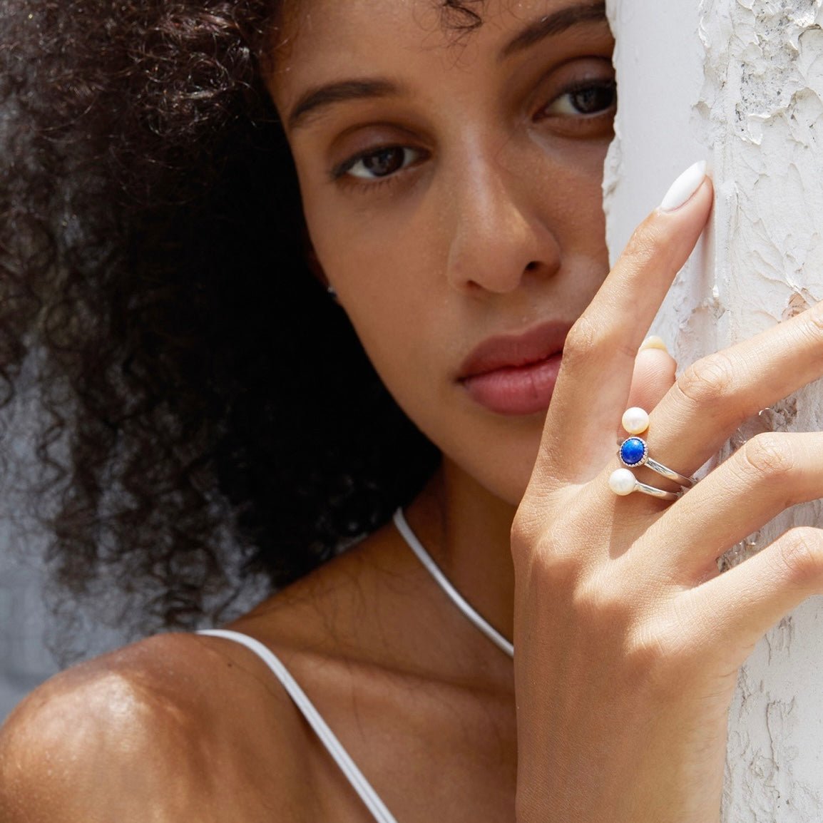 Pearl Cosmos Ring - Pure Gems & Stones Store: Awakened Days