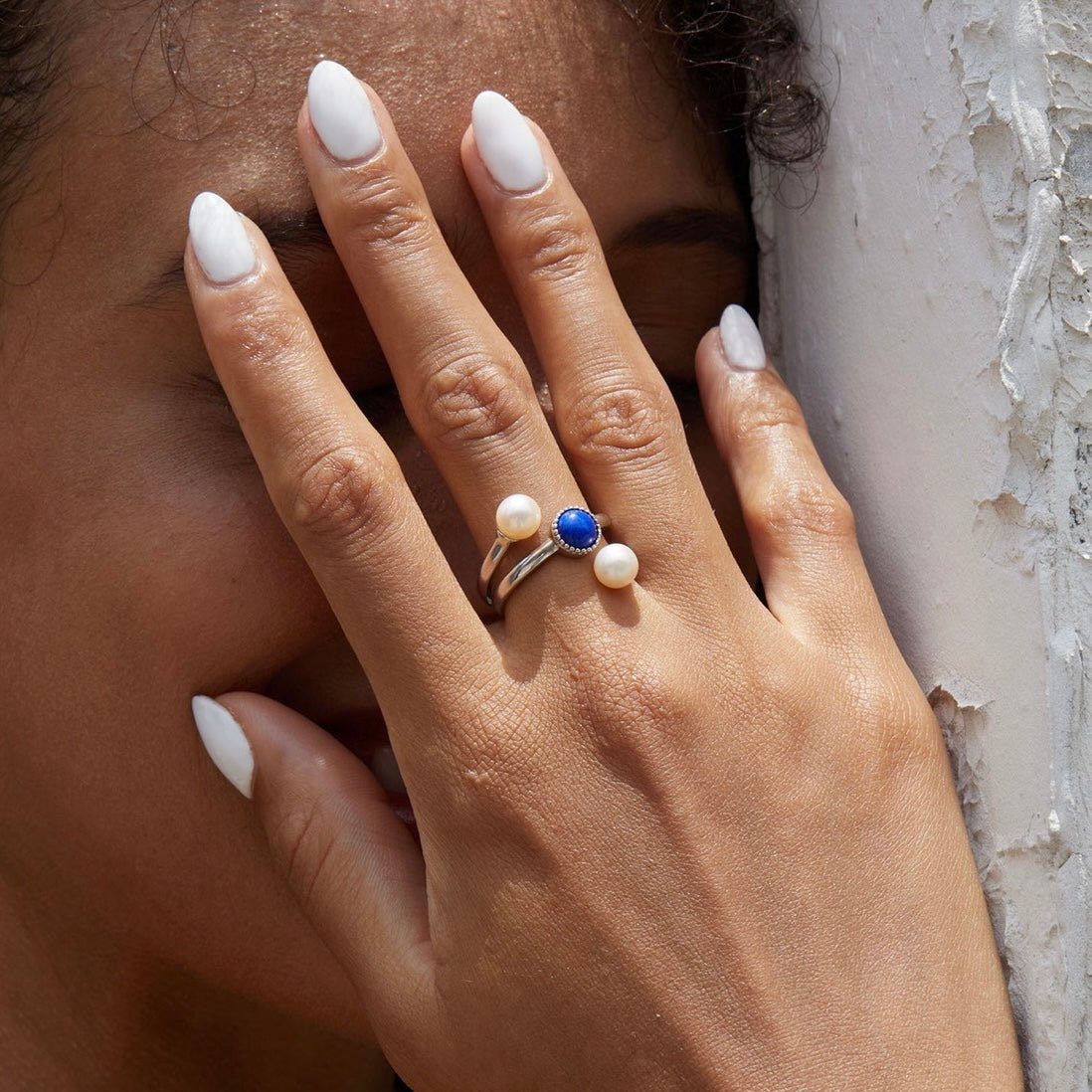 Pearl Cosmos Ring - Pure Gems & Stones Store: Awakened Days