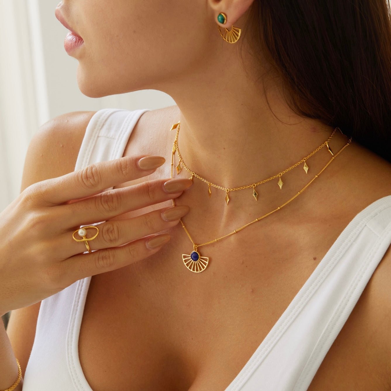 Perle Libre Ring - Pure Gems & Stones Store: Awakened Days