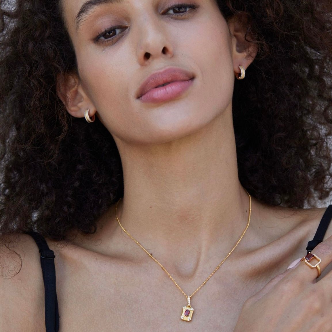 Renaissance Rouge Necklace - Pure Gems & Stones Store: Awakened Days