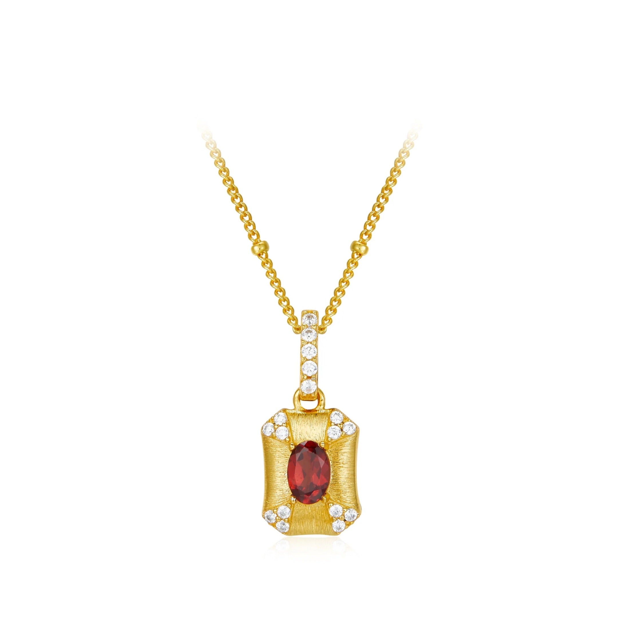 Renaissance Rouge Necklace - Pure Gems & Stones Store: Awakened Days