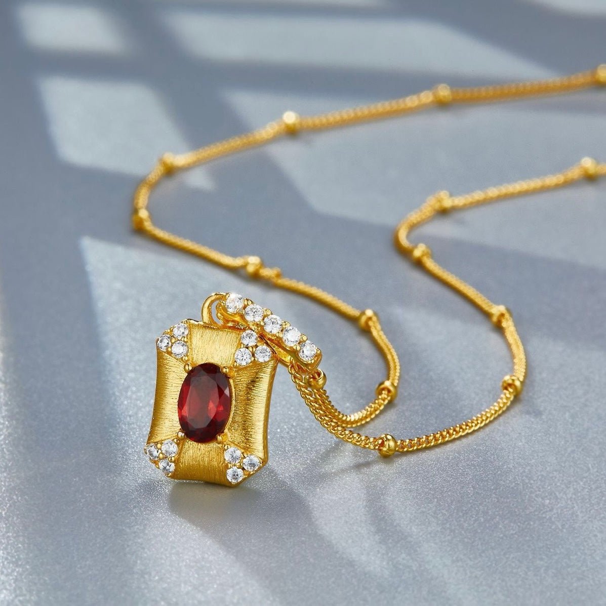 Renaissance Rouge Necklace - Pure Gems & Stones Store: Awakened Days