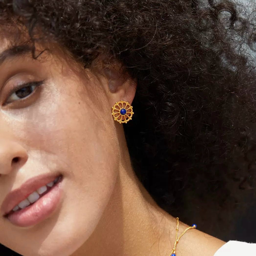 Rosetta di Firenze Earrings - Pure Gems & Stones Store: Awakened Days