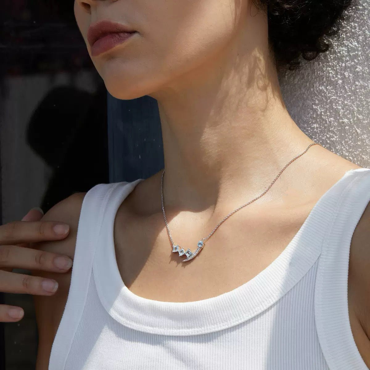 Sillage Céleste Necklace - Pure Gems & Stones Store: Awakened Days