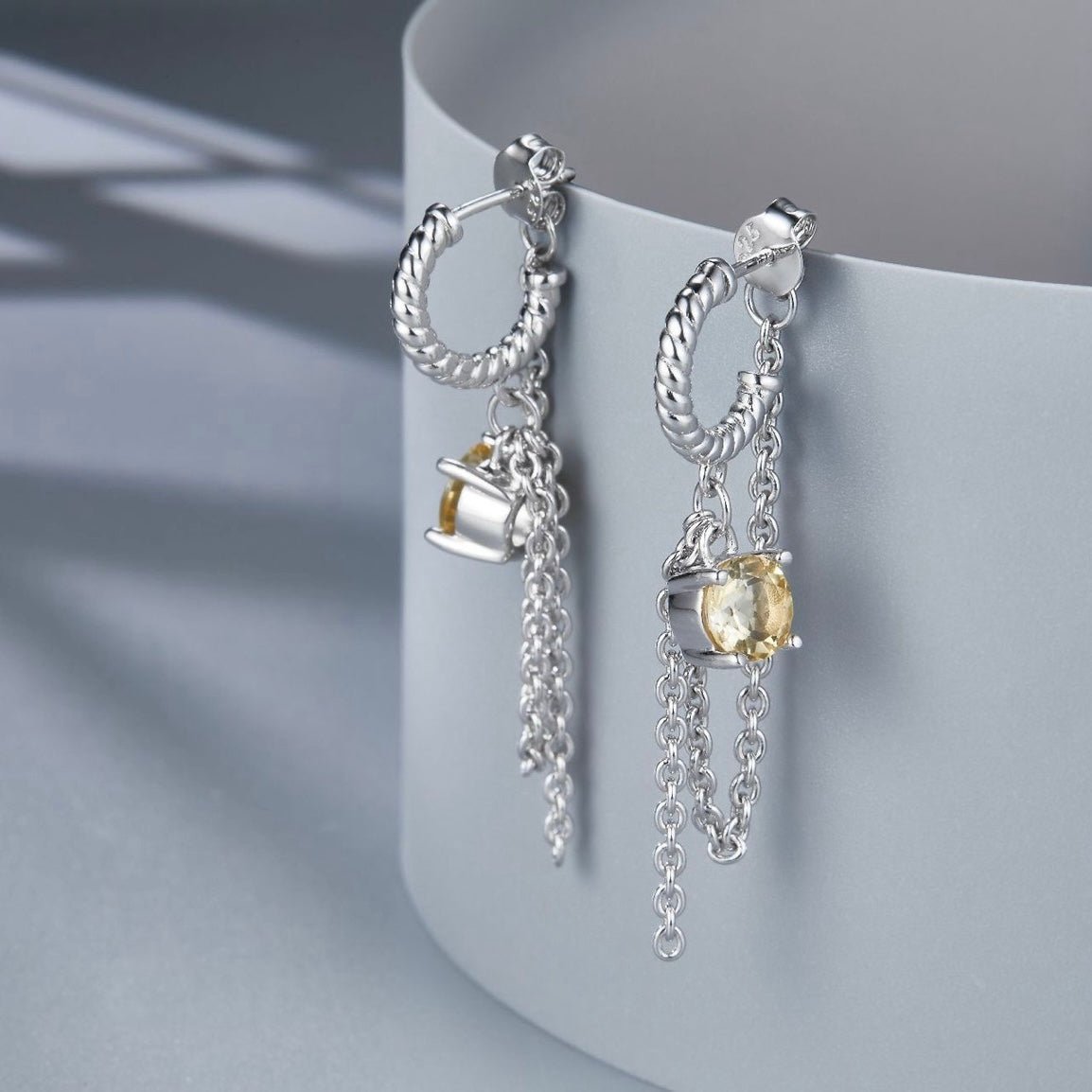 Sillage d’Argent Earrings - Pure Gems & Stones Store: Awakened Days