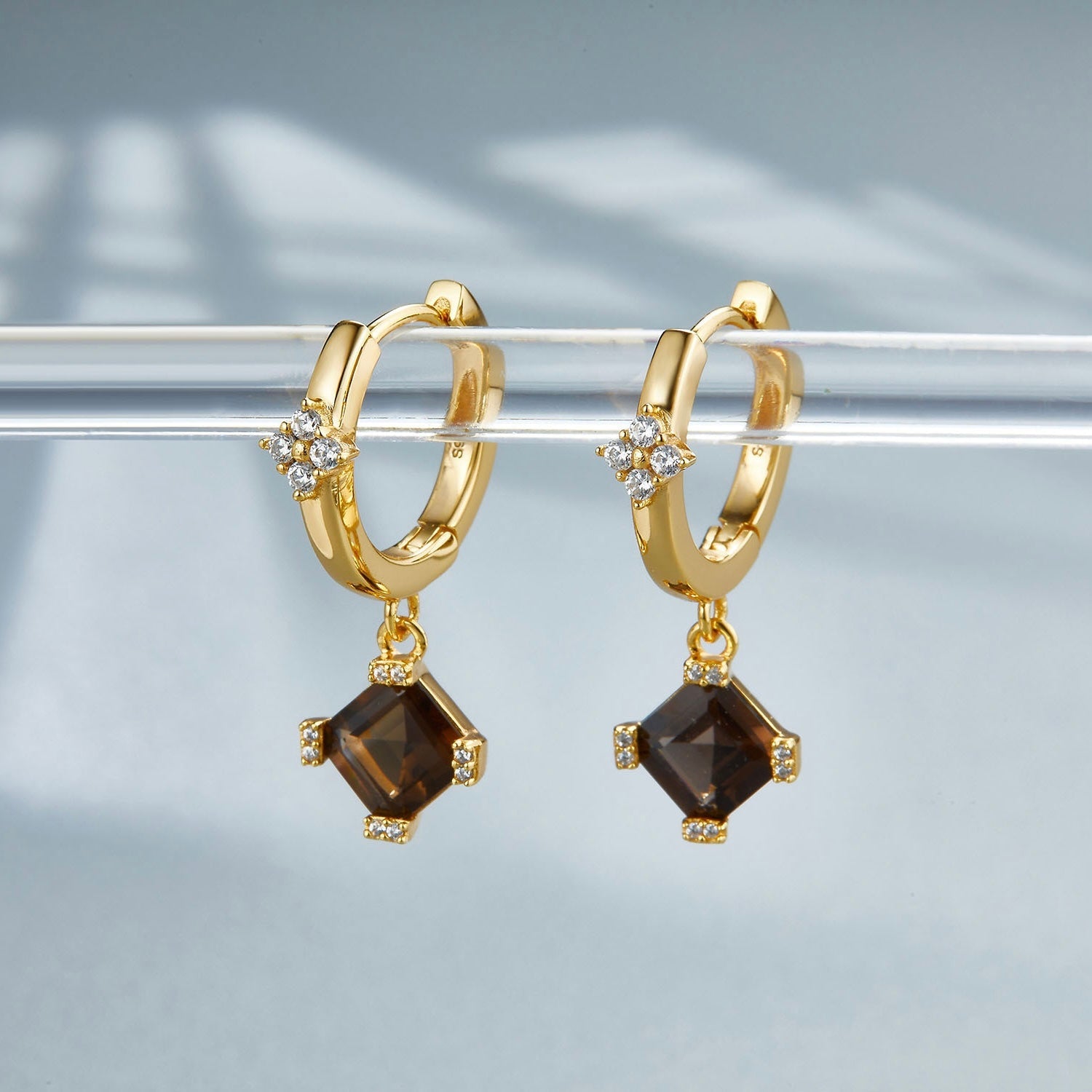 Smoky Muse Earrings - Pure Gems & Stones Store: Awakened Days