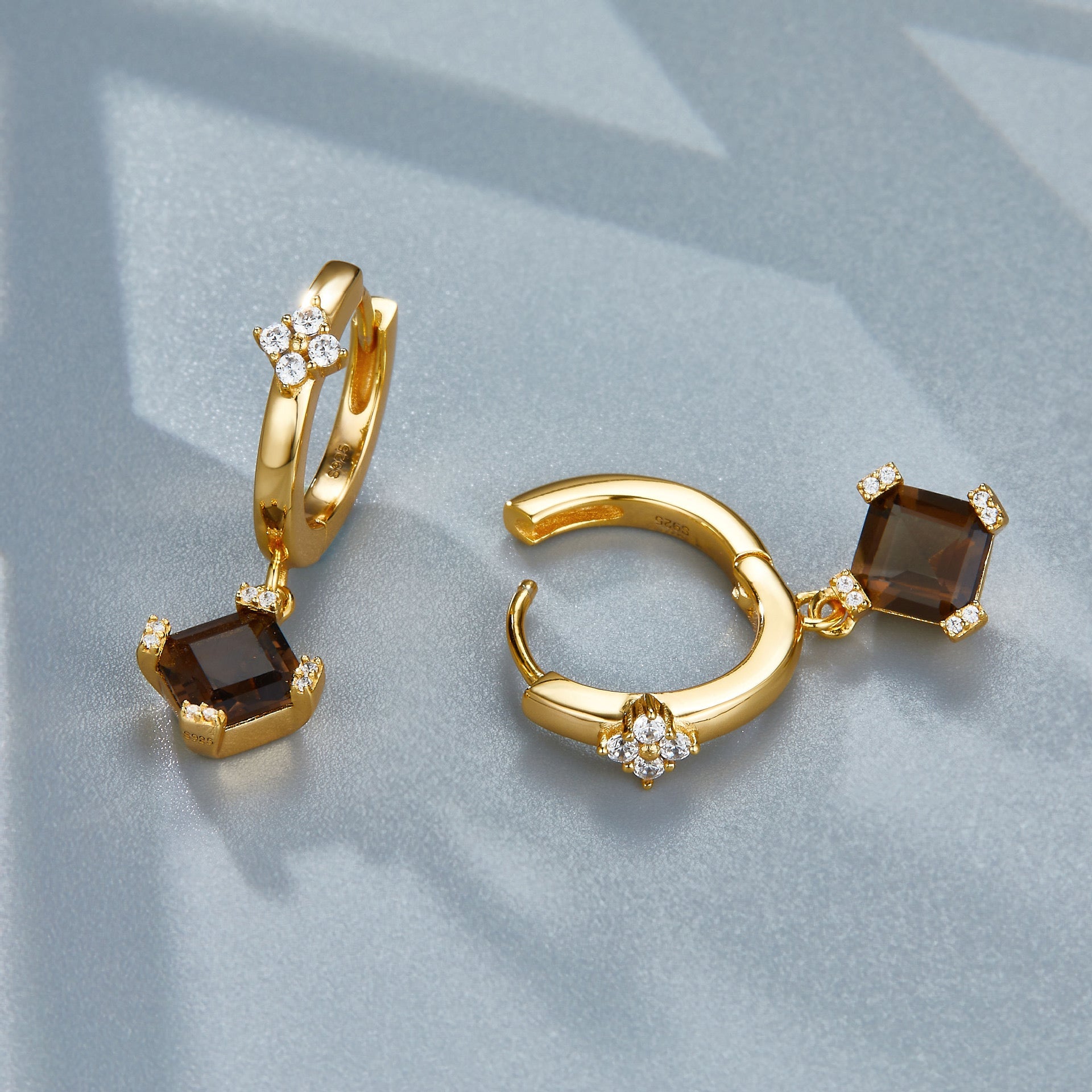 Smoky Muse Hoops - Pure Gems & Stones Store: Awakened Days