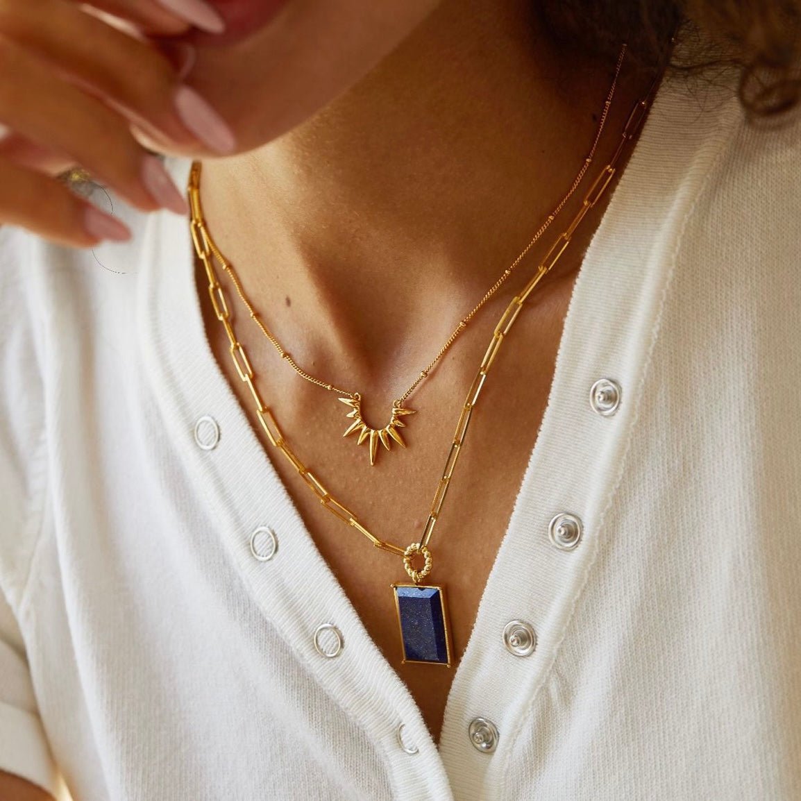 Solar Flare Necklace - Pure Gems & Stones Store: Awakened Days