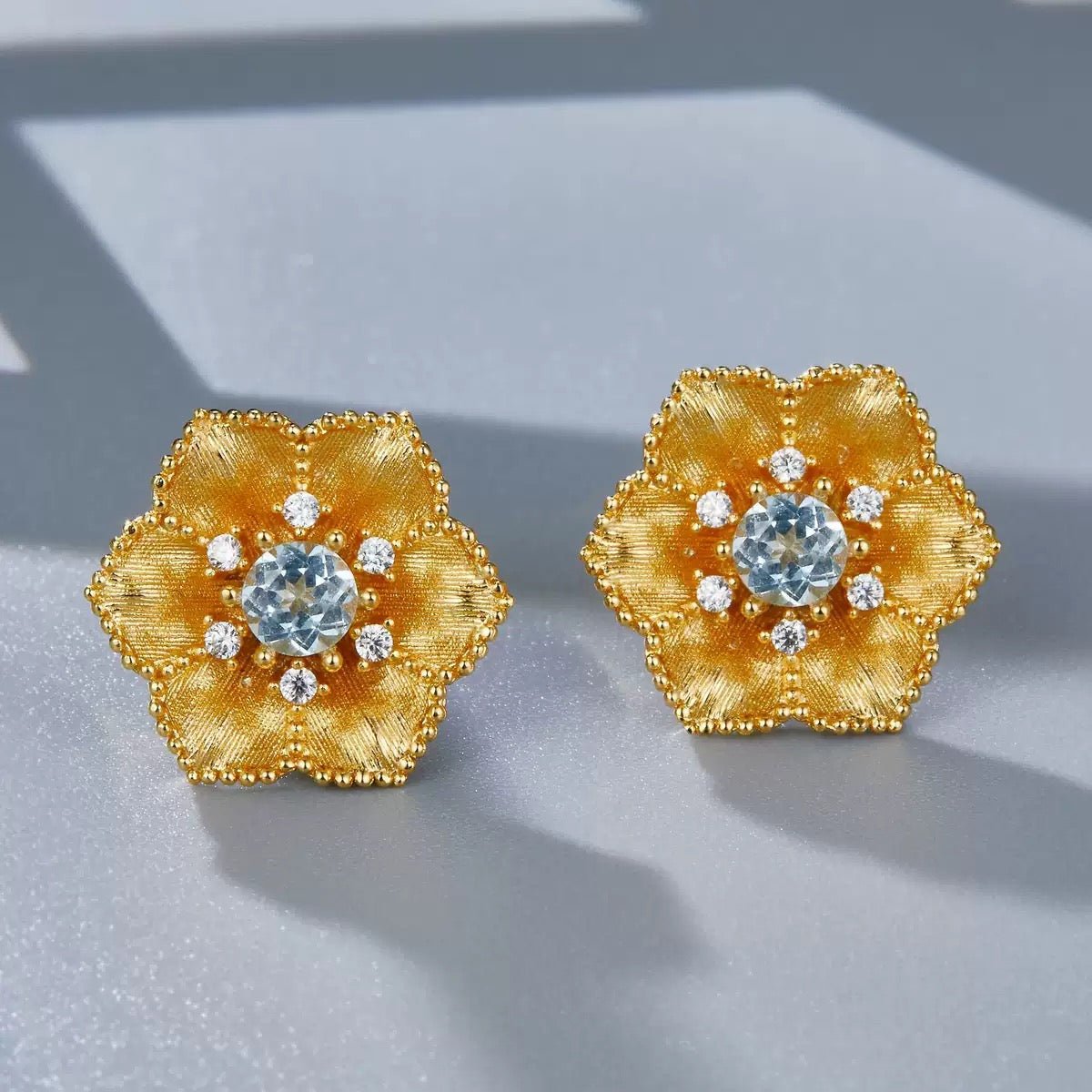 Soleia Bloom Studs - Pure Gems & Stones Store: Awakened Days