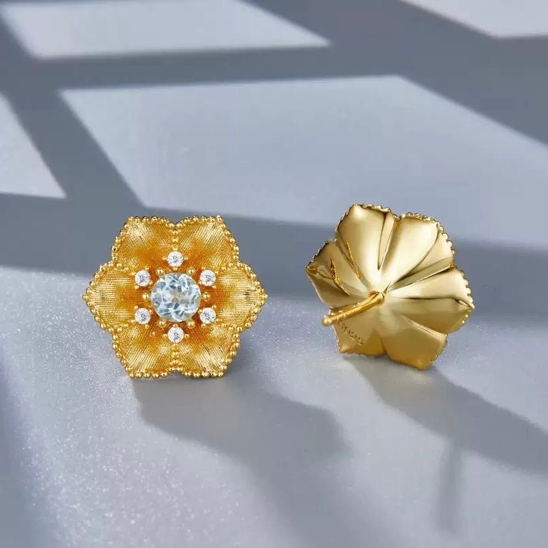 Soleia Bloom Studs - Pure Gems & Stones Store: Awakened Days