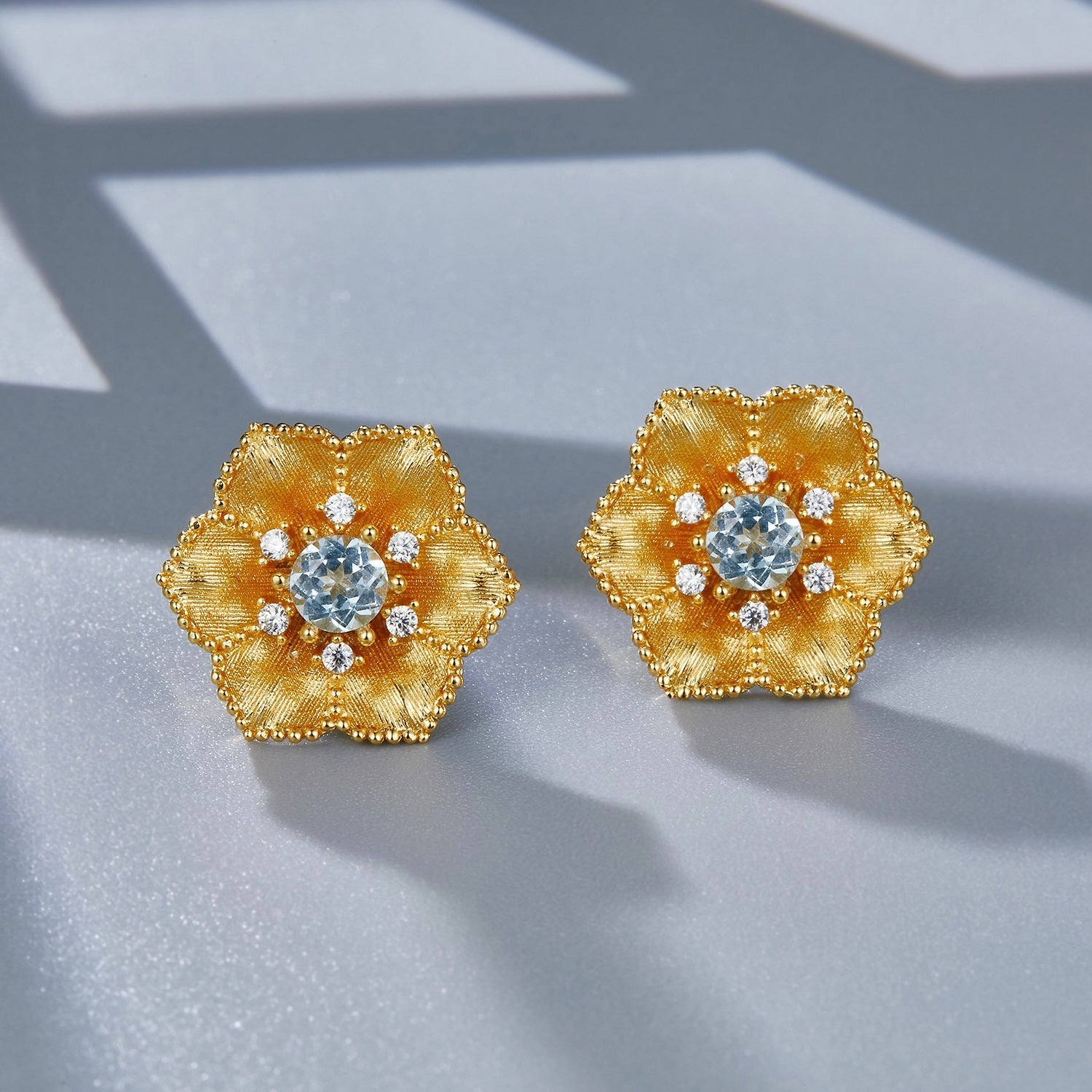 Soleia Bloom Studs - Pure Gems & Stones Store: Awakened Days