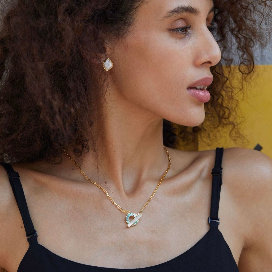 Soleil Blanc Studs - Pure Gems & Stones Store: Awakened Days