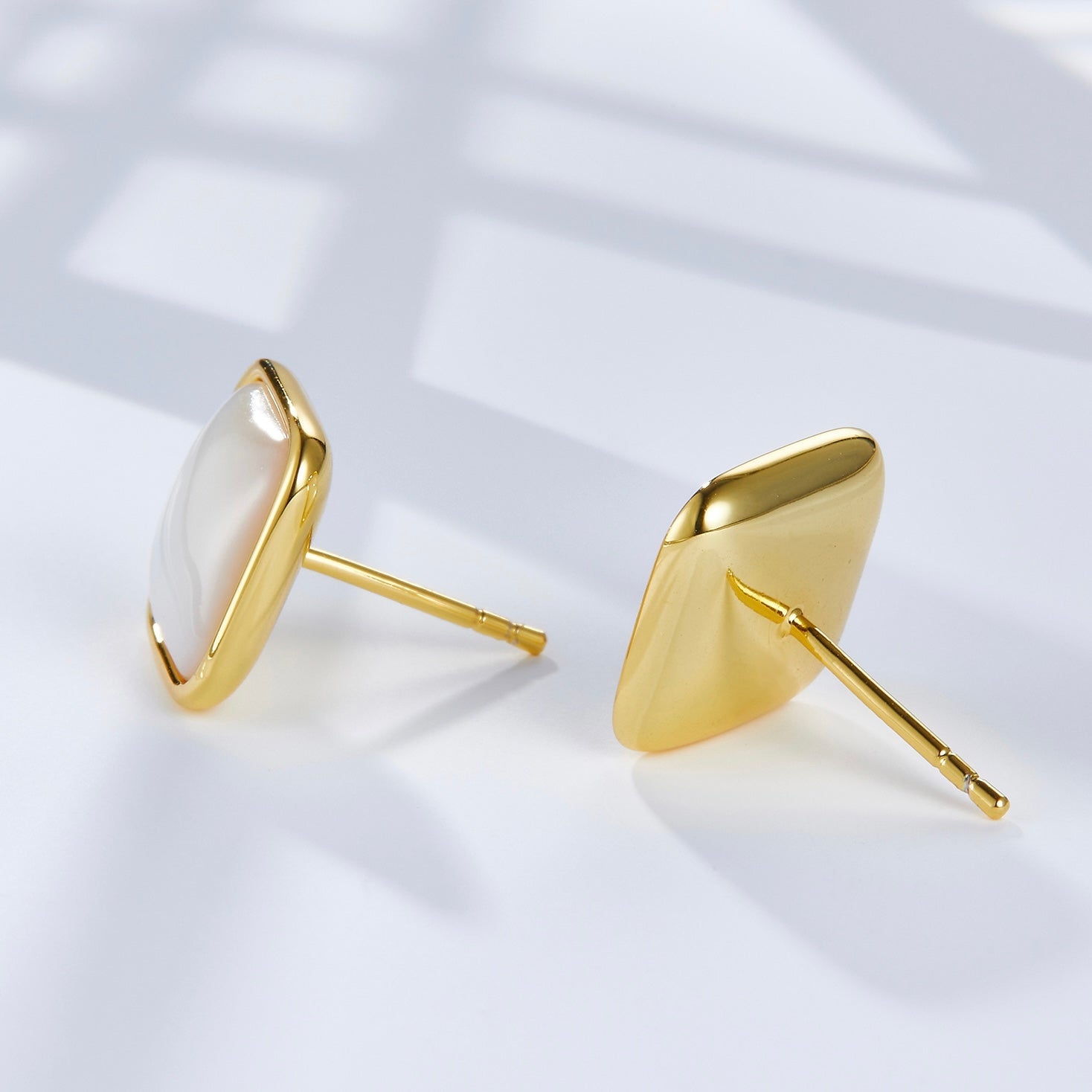 Soleil Blanc Studs - Pure Gems & Stones Store: Awakened Days