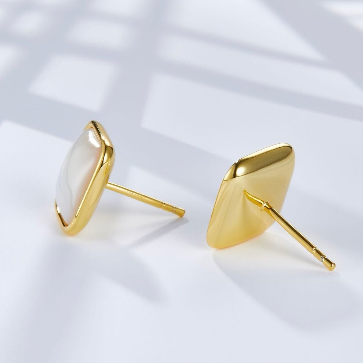 Soleil Blanc Studs - Pure Gems & Stones Store: Awakened Days