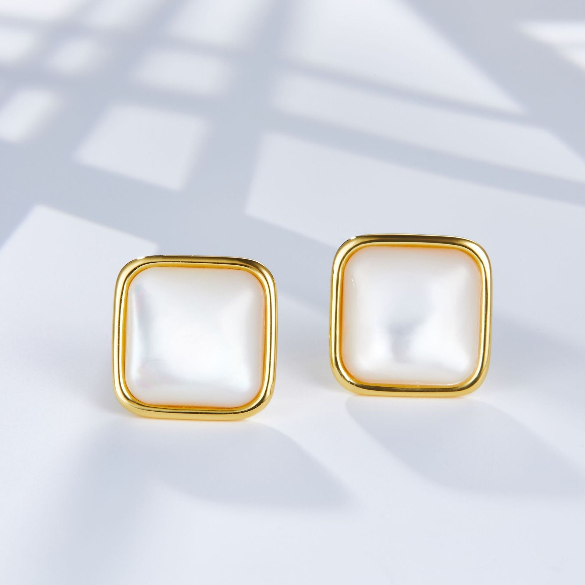 Soleil Blanc Studs - Pure Gems & Stones Store: Awakened Days