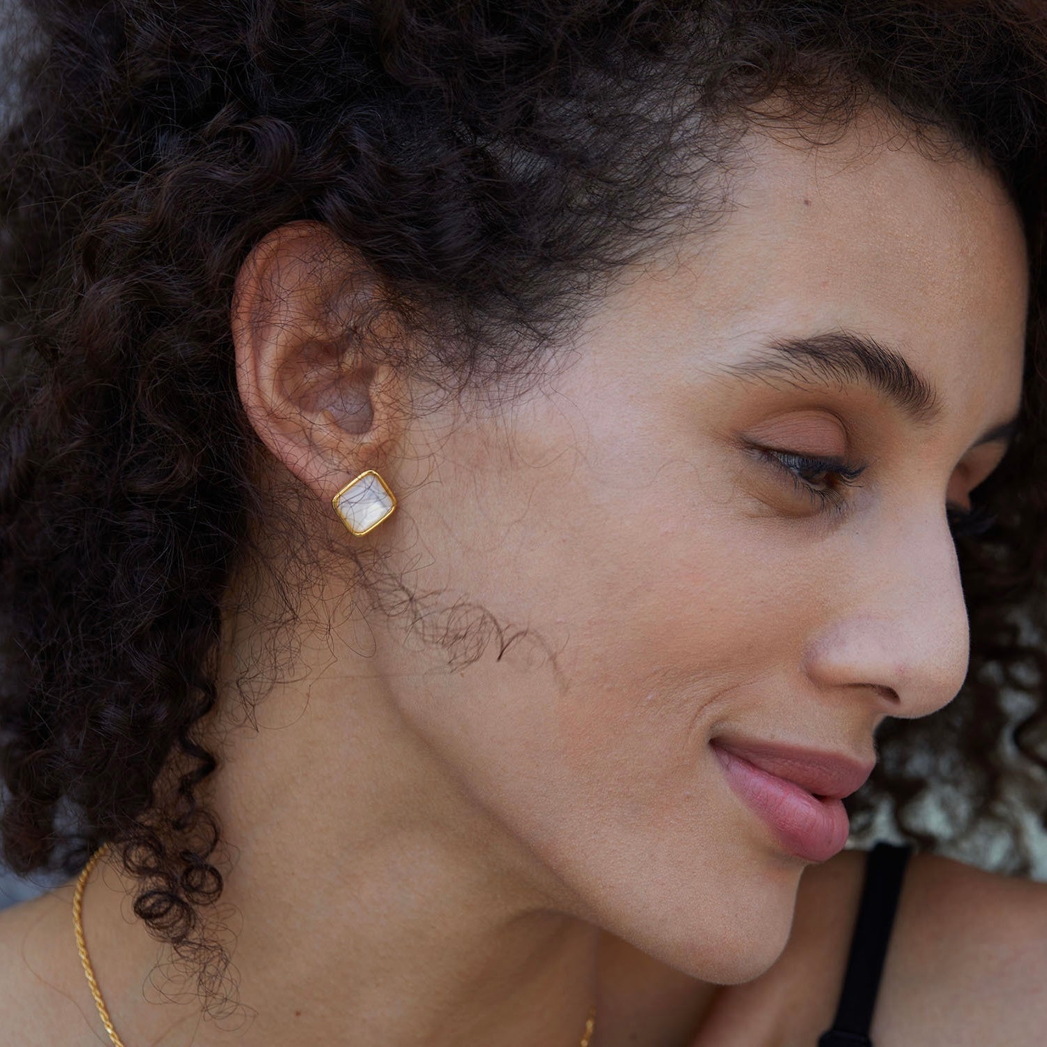 Soleil Blanc Studs - Pure Gems & Stones Store: Awakened Days